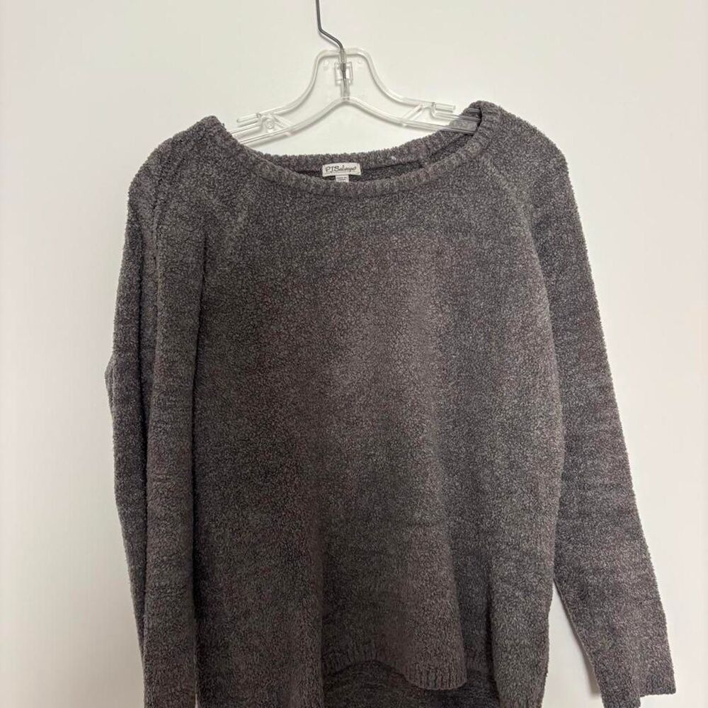 Pj-salvage Women's Grey and Brown Jumper